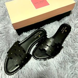 Kate Spade, black sandals